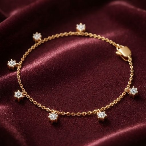 7Stone Charm Station Bracelet